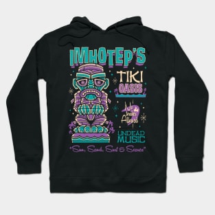 The Mummy Creepy Cute Tiki Lounge - Hawaii Vacation Surf Monster Hoodie